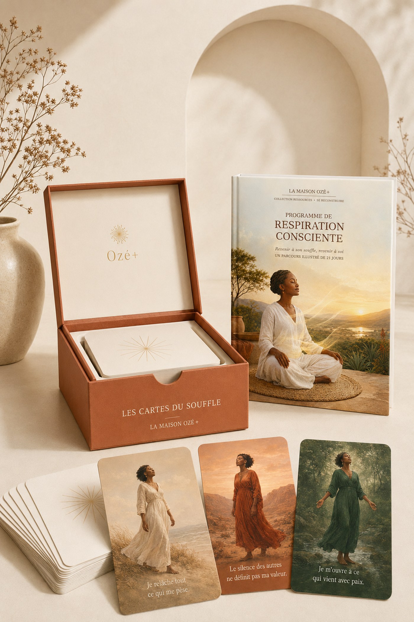 Couverture de Les Cartes du Souffle de La Maison Ozé+