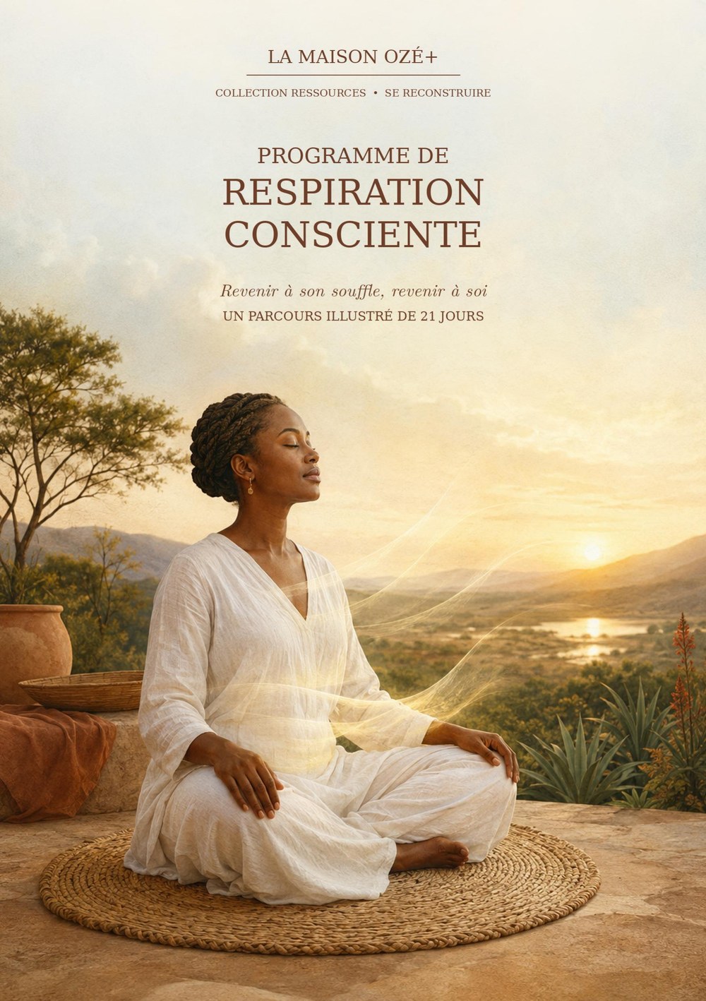 Couverture de Programme de Respiration Consciente de Carine Stéphanie Biafle